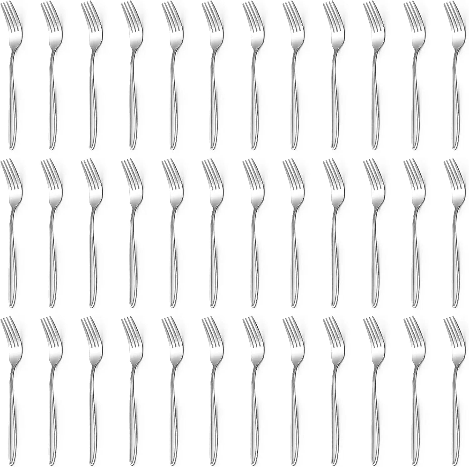 Gymdin 36‑Piece Stainless Steel Dinner Fork Set - Gomix Brands Outlet